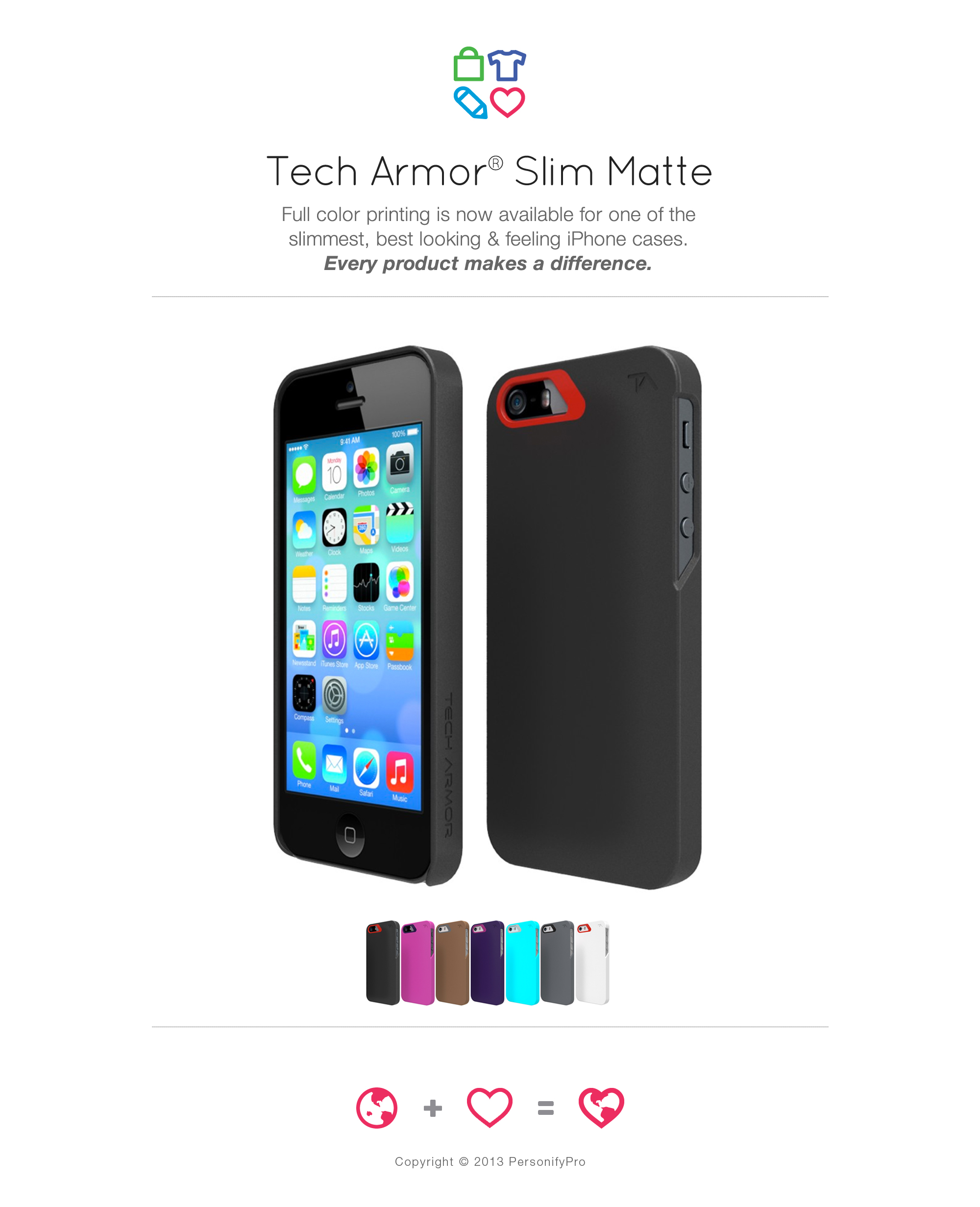 Tech Armor® Slim Matte